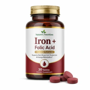 Iron + Folic Acid (30 Tablets)