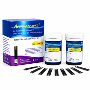 Accu Answer Glucometer Test Strips