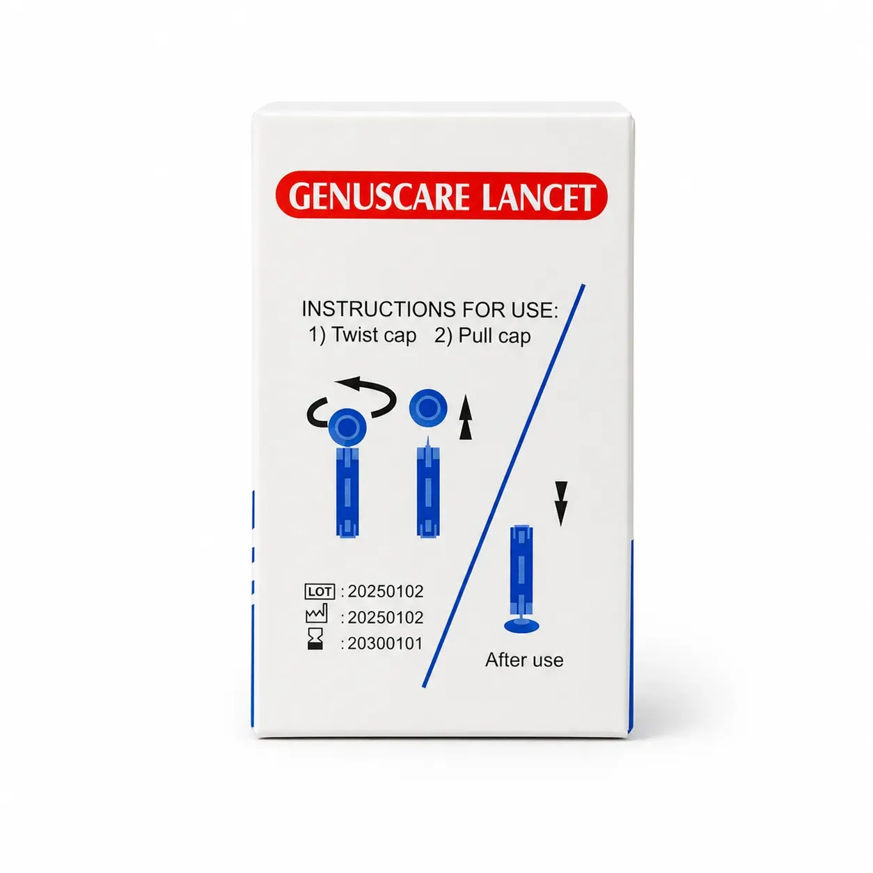 Genuscare Accu Answer Lancets 200pcs - Image 4