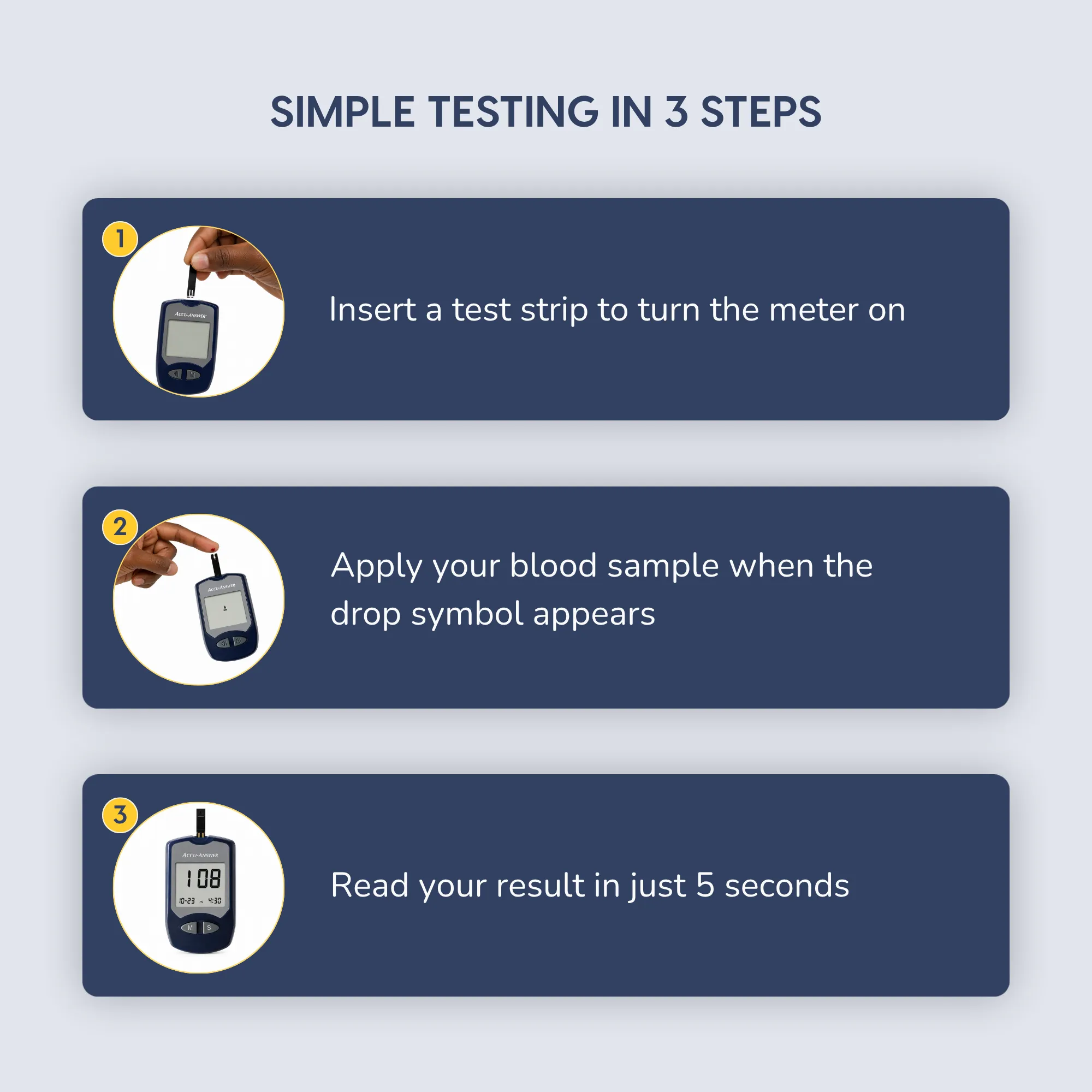 Glucose check machine